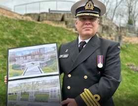 Honouring soldiers in wwII battle of the atlantic